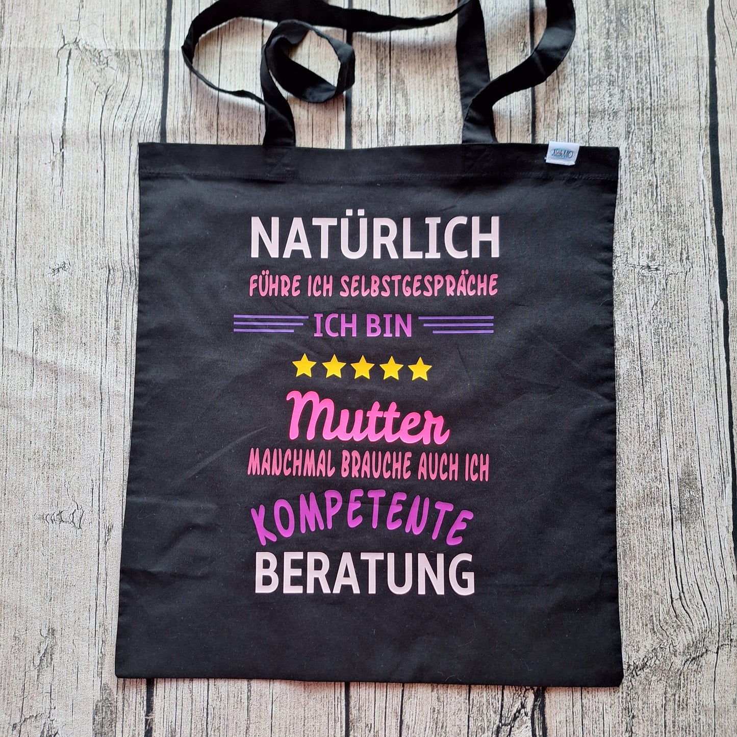 Baumwolltasche | Natürlich führe ich Selbstgespräche